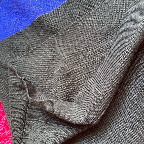 Multi Tone Knit Ribbed Dress Size XS - Picture 12 of 16